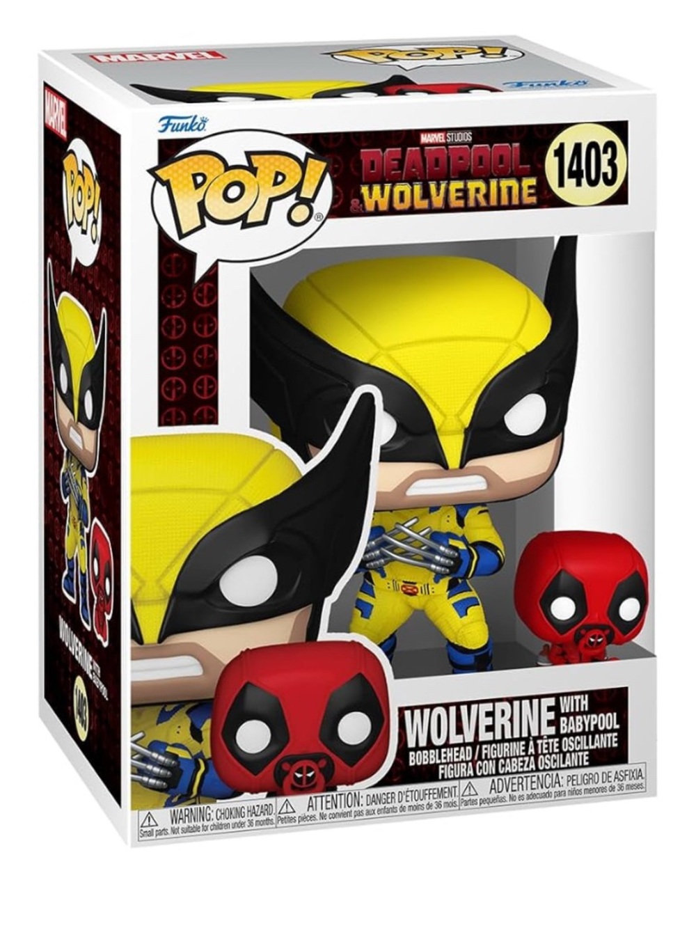 Funko POP! & Buddy: Deadpool & Wolverine - Wolverine with Babypool